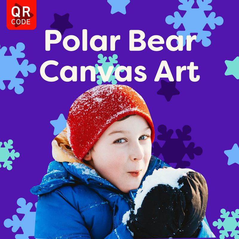 [ART/CRAFT] Polar Bear Canvas Art